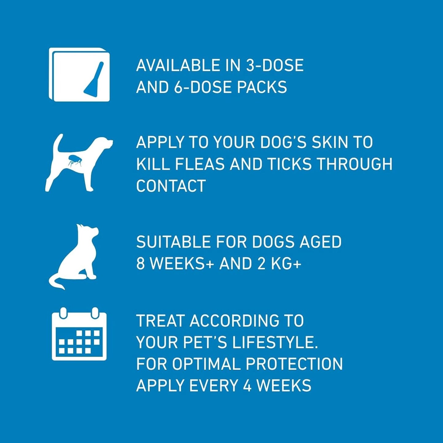 FRONTLINE Spot On Flea & Tick Treatment for Cats – 6 Pipettes